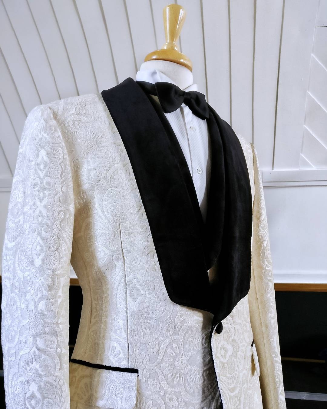 Daniel and Lade Bespoke Wedding Suits London for Black Grooms BestMan and Groomsmen