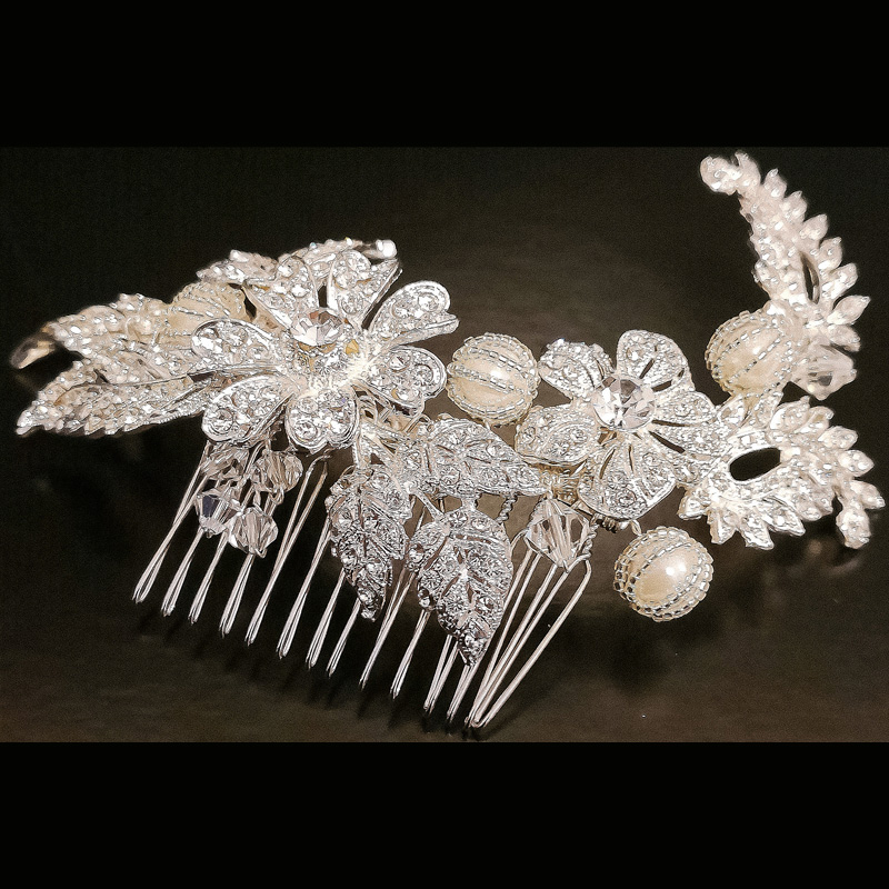Flourishing Crown Wedding and Bridal Accessories for Natural Hair