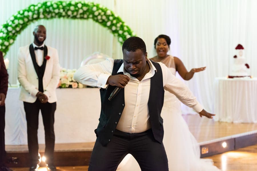 David Agyemang Black African Wedding Master Of Ceremony London