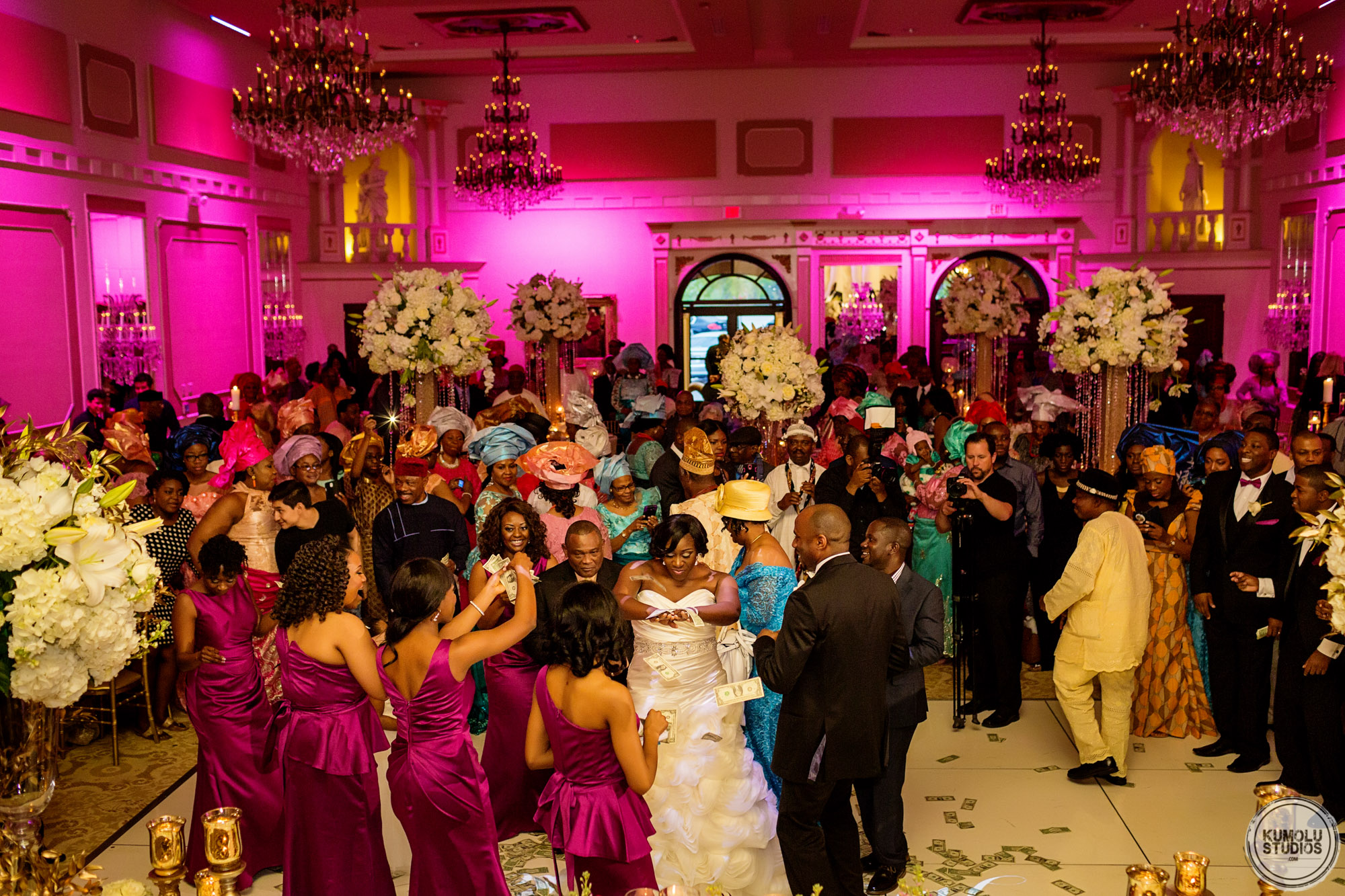 Creative Touch Events Décor and Wedding Planner in Raleigh North Carolina at a Nigerian Wedding