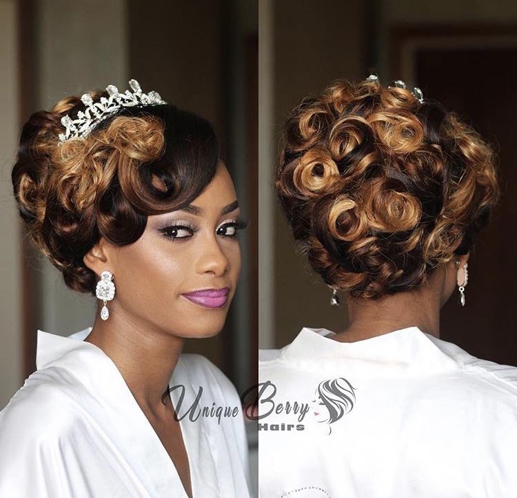 Unique Berry Hairs Bridal Hair Stylist for Black Brides DC MD VA