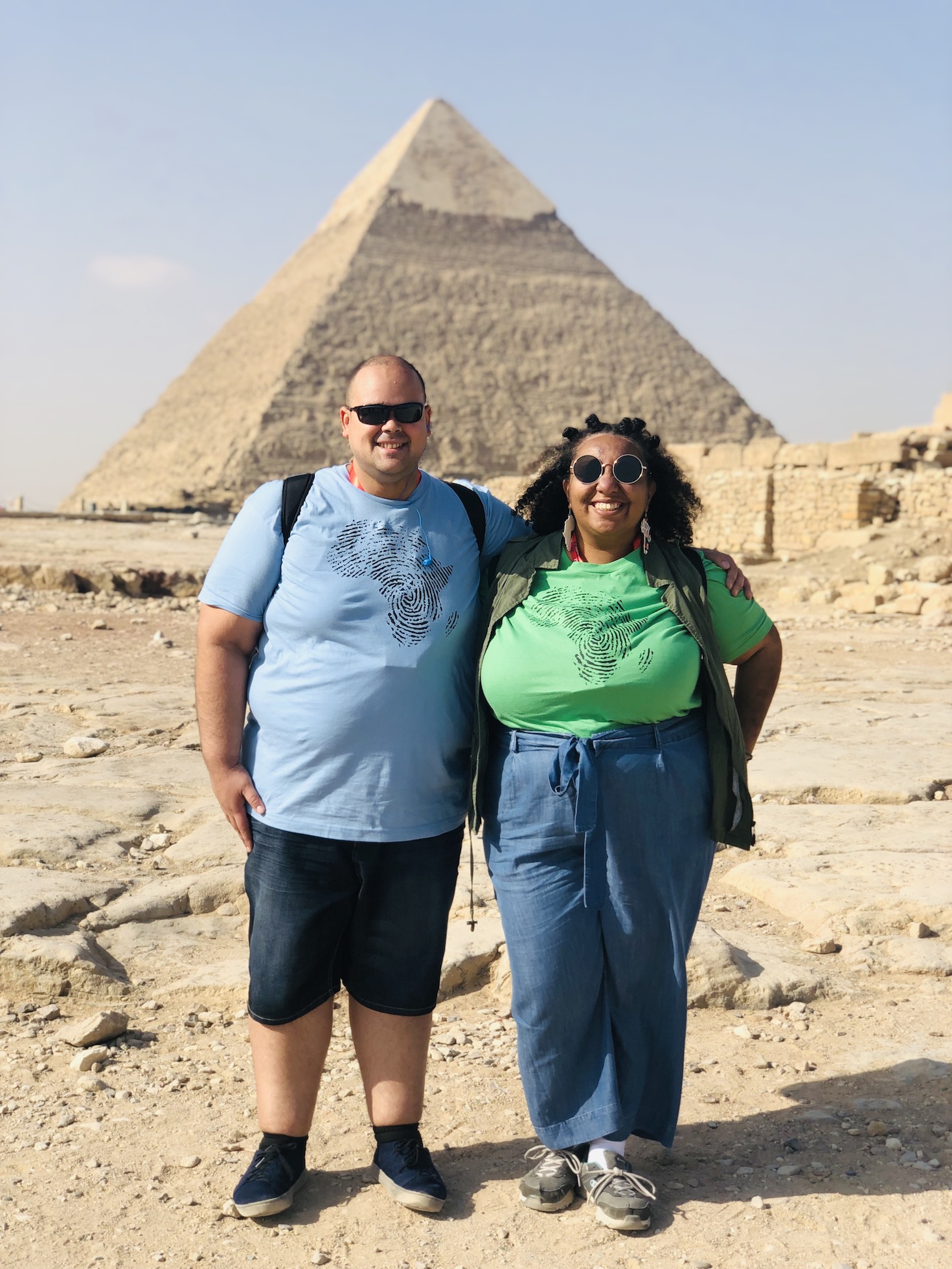 Princess and Andy’s Destination Proposal at The Great Pyramid of Giza, Egypt