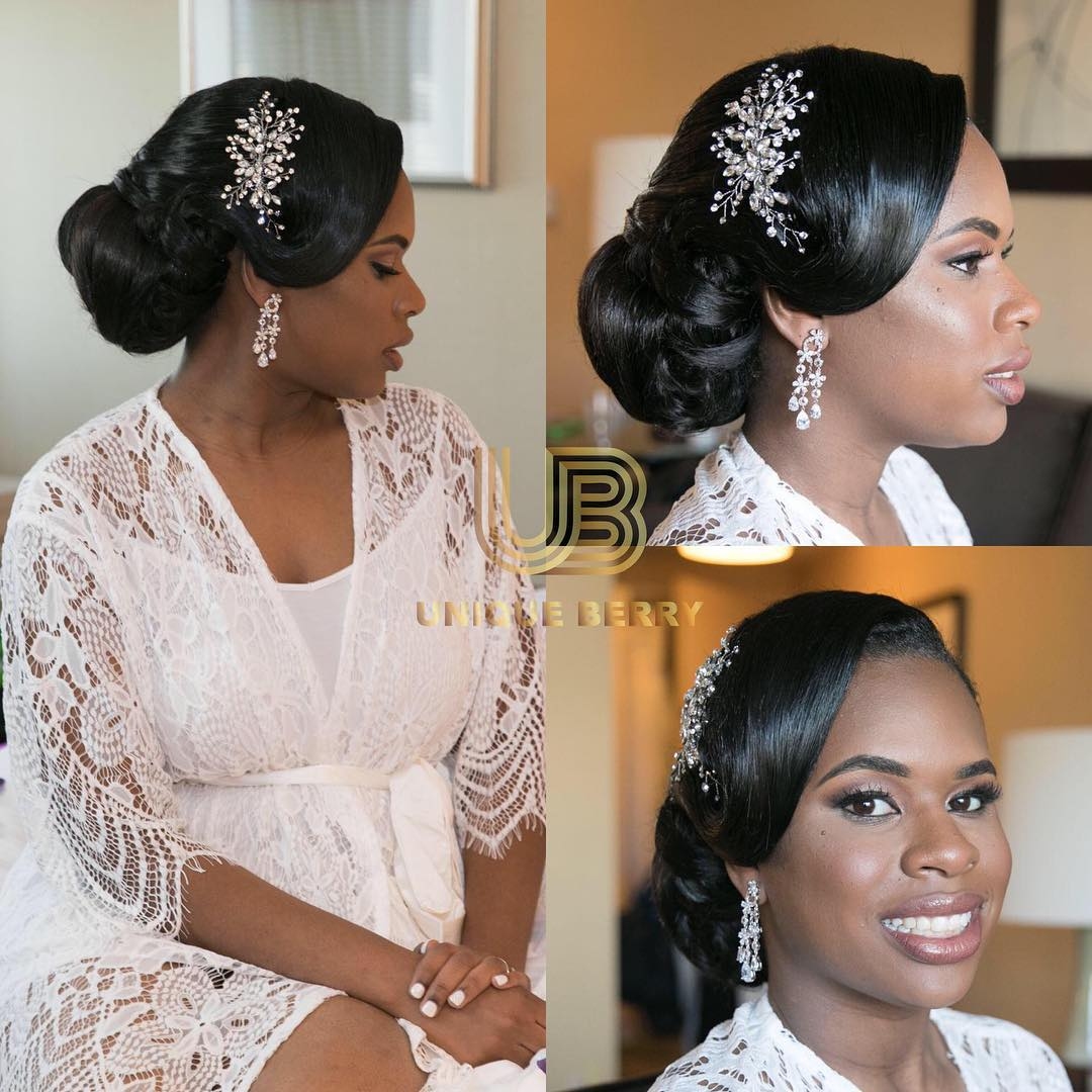 African American Black Bridal Hair Stylist St. Louis DC MD VA – Unique Berry Hairs