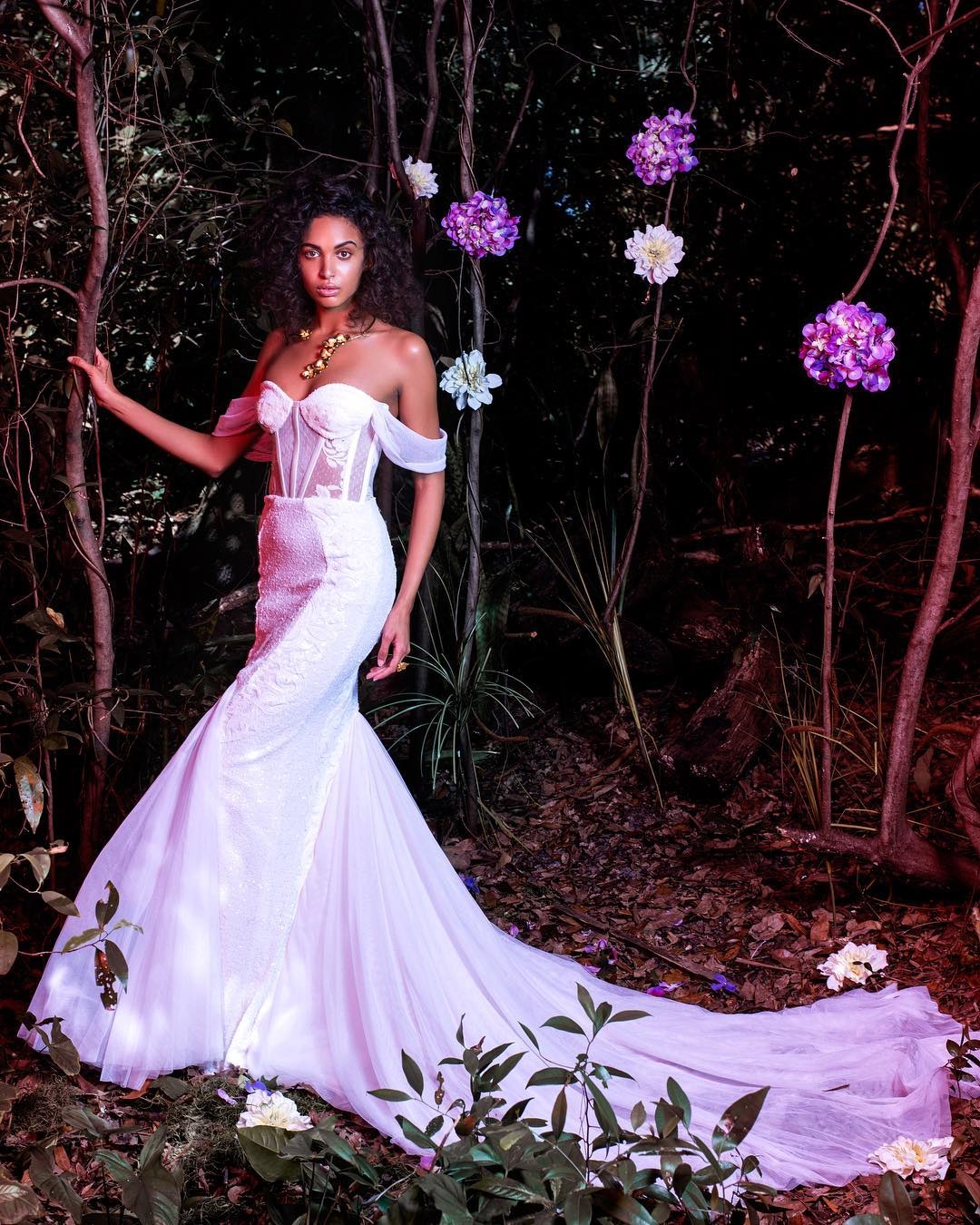 Viviane Valerius Black Haitian Bridal Wear Fashion Designer Florida