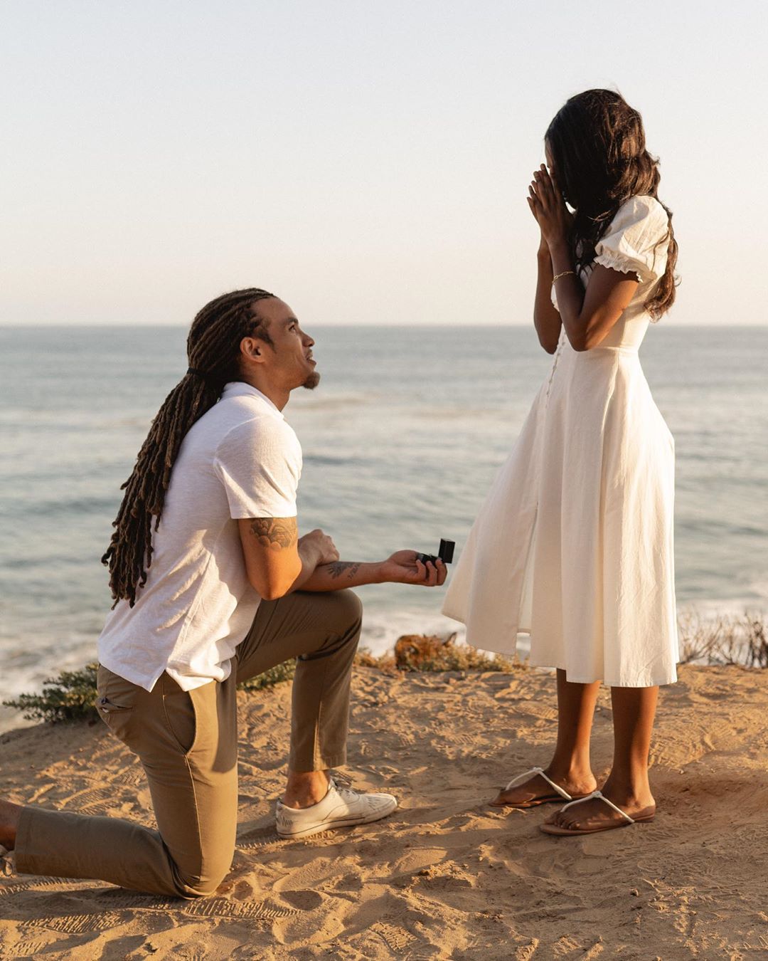 Are You the One? Stars Uche and Clinton Love Story and Seaside Proposal